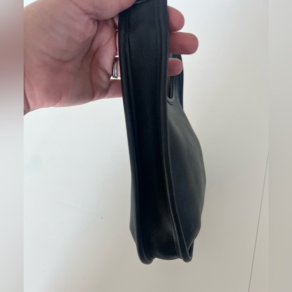 Coach Ergo Mini Zip 9020 Vintage 1997 Small Black Shoulder Bag Authentic - Picture 7 of 13